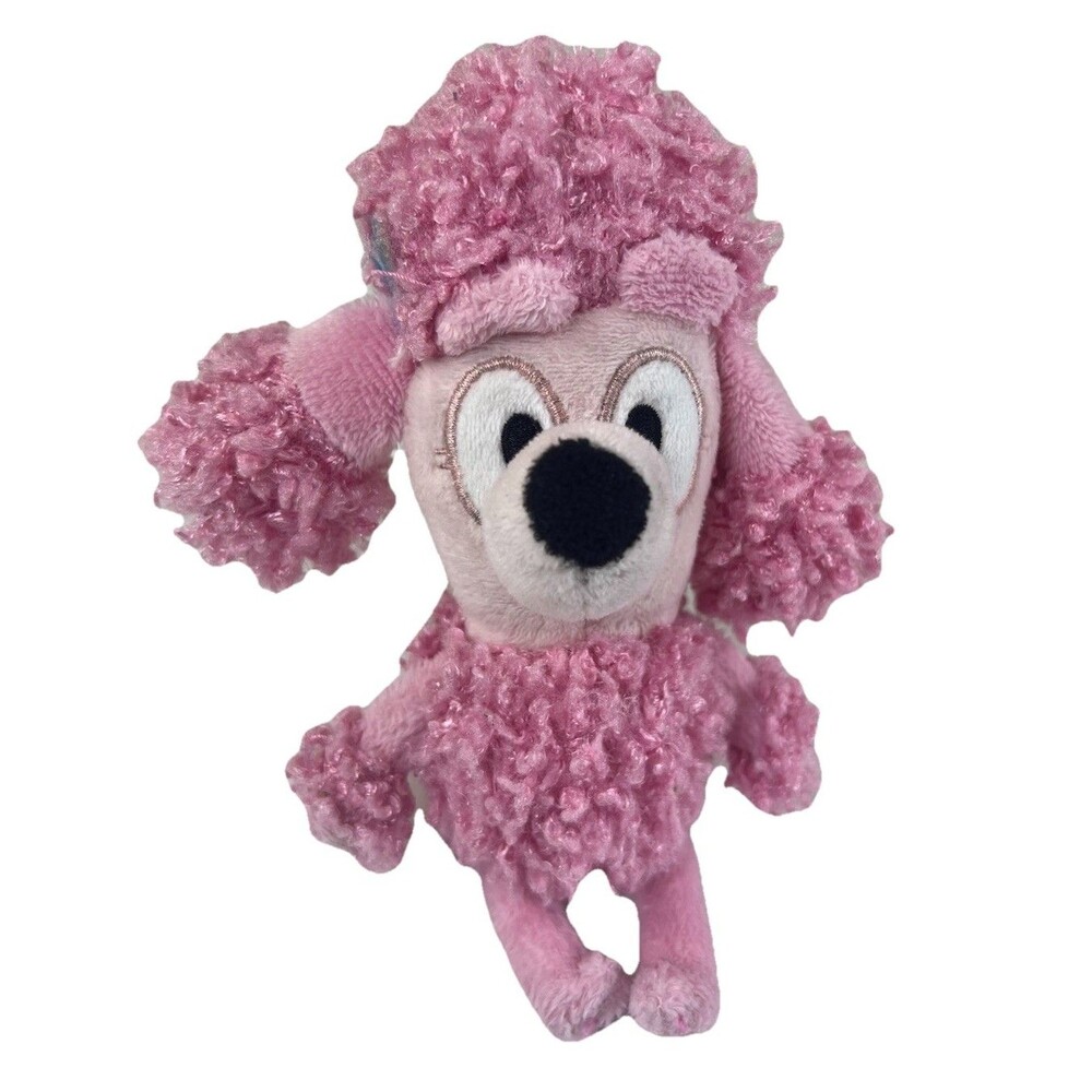 Bluey Friends COCO Pink Poodle Dog PLUSH Moose Toys Stuffed Animal 2023